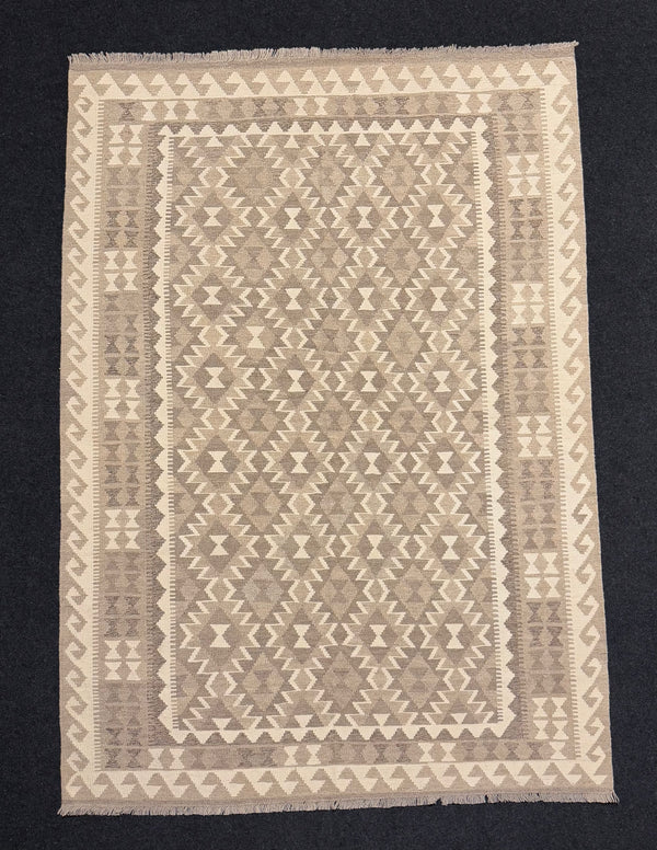 Handvävd Ull kelimmatta - 246 x 174 cm