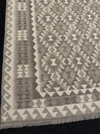 Handvävd Ull kelimmatta - 246 x 174 cm