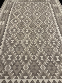 Handvävd Ull kelimmatta - 246 x 174 cm