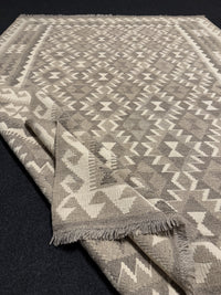 Handvävd Ull kelimmatta - 246 x 174 cm