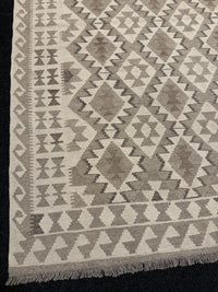 Handvävd Ull kelimmatta - 201 x 155 cm