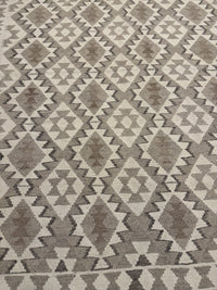 Handvävd Ull kelimmatta - 201 x 155 cm