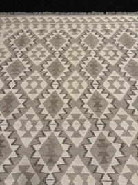 Handvävd Ull kelimmatta - 201 x 155 cm