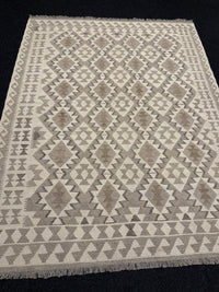 Handvävd Ull kelimmatta - 201 x 155 cm