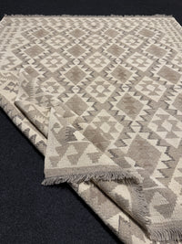 Handvävd Ull kelimmatta - 201 x 155 cm