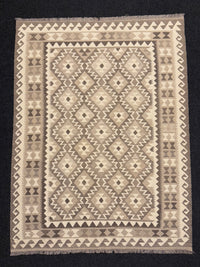 Handvävd Ull kelimmatta - 201 x 153 cm