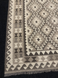 Handvävd Ull kelimmatta - 201 x 153 cm