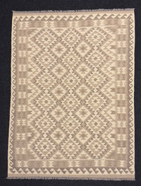 Handvävd Ull kelimmatta - 210 x 160 cm