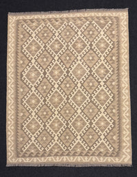 Handvävd Ull kelimmatta - 200 x 161 cm