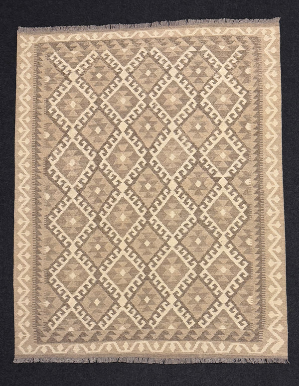 Handvävd Ull kelimmatta - 200 x 161 cm