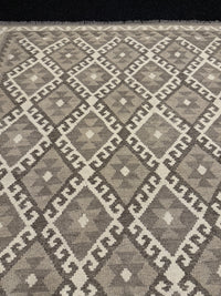 Handvävd Ull kelimmatta - 200 x 161 cm