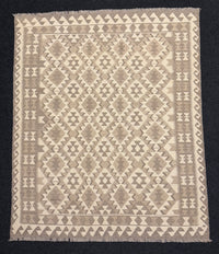 Handvävd Ull kelimmatta - 194 x 161 cm