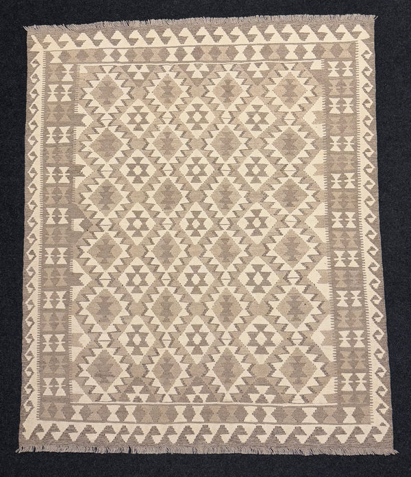 Handvävd Ull kelimmatta - 194 x 161 cm