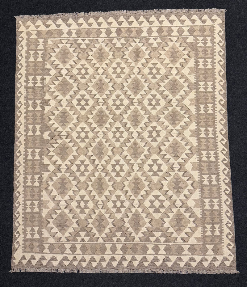 Handvävd Ull kelimmatta - 194 x 161 cm