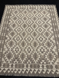 Handvävd Ull kelimmatta - 194 x 161 cm