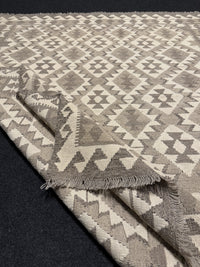 Handvävd Ull kelimmatta - 194 x 161 cm