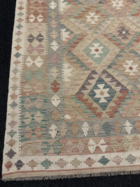 Handvävd Ull kelimmatta - 207 x 155 cm