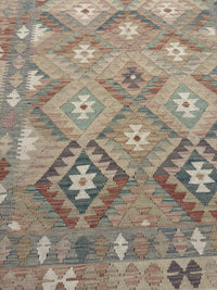 Handvävd Ull kelimmatta - 207 x 155 cm