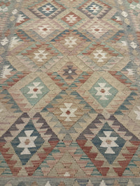 Handvävd Ull kelimmatta - 207 x 155 cm