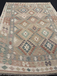 Handvävd Ull kelimmatta - 207 x 155 cm