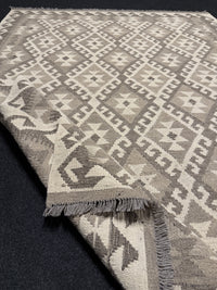 Handvävd Ull kelimmatta - 205 x 152 cm