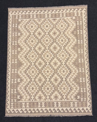 Handvävd Ull kelimmatta - 203 x 154 cm