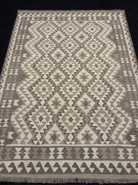 Handvävd Ull kelimmatta - 203 x 154 cm