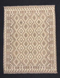 Handvävd Ull kelimmatta - 200 x 161 cm