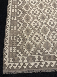 Handvävd Ull kelimmatta - 200 x 161 cm