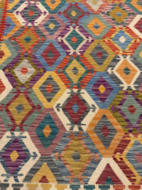 Handvävd Ull kelimmatta - 189 x 127 cm