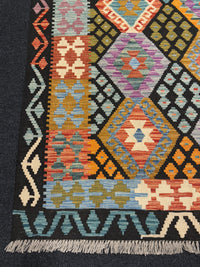 Handvävd Ull kelimmatta - 170 x 128 cm