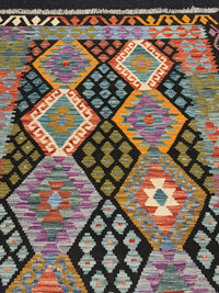 Handvävd Ull kelimmatta - 170 x 128 cm