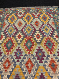 Handvävd Ull kelimmatta - 178 x 126 cm