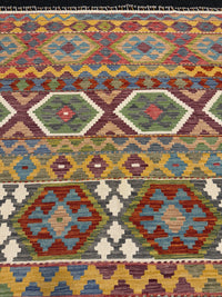 Handvävd Ull kelimmatta - 198 x 158 cm