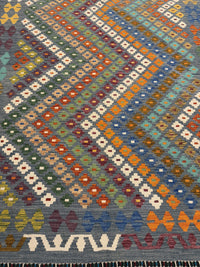 Handvävd Ull kelimmatta - 245 x 175 cm