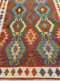 Handvävd Ull kelimmatta - 300 x 208 cm