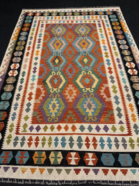 Handvävd Ull kelimmatta - 300 x 208 cm