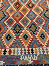 Handvävd Ull kelimmatta - 196 x 166 cm