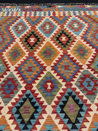 Handvävd Ull kelimmatta - 196 x 166 cm