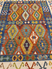 Handvävd Ull kelimmatta - 244 x 176 cm