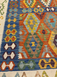 Handvävd Ull kelimmatta - 244 x 176 cm