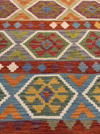 Handvävd Ull kelimmatta - 178 x 119 cm