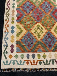 Handvävd Ull kelimmatta - 150 x 102 cm