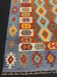 Handvävd Ull kelimmatta - 239 x 168 cm