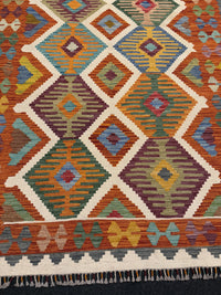 Handvävd Ull kelimmatta - 200 x 150 cm