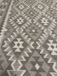 Handvävd Ull kelimmatta - 250 x 185 cm