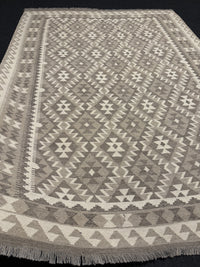 Handvävd Ull kelimmatta - 250 x 185 cm