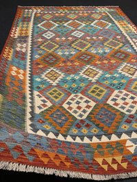 Handvävd Ull kelimmatta - 293 x 209 cm