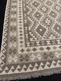 Handvävd Ull kelimmatta - 310 x 255 cm