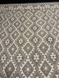 Handvävd Ull kelimmatta - 320 x 256 cm